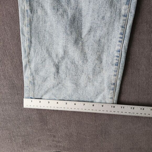 SILNT CHPTRS Jeans Womens Size 30 High Rise Baggy Wide Leg Blue - Picture 6 of 11